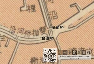 图源 1941年台湾总督府绘《福州市街图》
